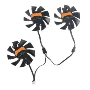 Graphics Card Cooler Fans GPU Fan 4P 75mm Replacement For iGame GeForce GTX 1070