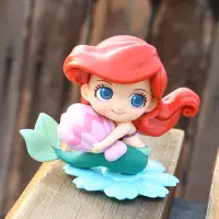 在飛比找蝦皮購物優惠-迪士尼 Q版 美人魚 小仙子 小精靈 公仔 玩具 蛋糕 烘焙