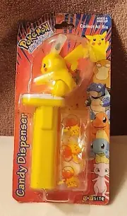 1999 PIKACHU PEZ CANDY DISPENSER STILL FACTORY SEALED