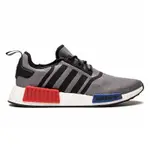 ADIDAS ORIGINALS NMD R1 BOOST 灰紅藍 休閒跑鞋【GZ7924】