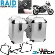 Suitcases Aluminum Mytech Silver Quick 41+ 47 L For KTM 1050 Adventure ABS 15/1