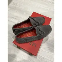 在飛比找蝦皮購物優惠-TOD’S FOR FERRARI GOMMINO 麂皮豆豆