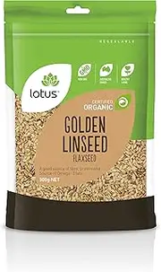 Lotus Golden Organic Linseed Flaxseed 500 g, 500 g
