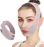 Face Sculpting Strap | Face Shaper Double Chin Strap V Shaped Bands - Double Chin Eliminator, Adjustable Lift Bandage for Face, Neck and Chin