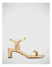 [Wittner] Forde Metallic Leather Heel in Gold