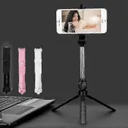 XT10 Palo Selfie 4 In 1 Wireless Bluetooth compatible Selfie Stick Foldable Monopod Handheld Stick for Iphone Xs 11 Selfi Stick Black