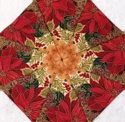 16 9.5" Woodland Splendor #3 Stack 'n Whack Quilt Blocks Kaleidoscope
