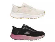 SKECHERS WOMENS SLIP-INS GO RUN CONSISTENT RUNNING SHOE