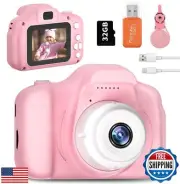 Yatao Kids Camera, 1080P HD Digital Camera for Kids with 32 GB Card, 40MP Kid