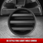 For 05-10 Jeep Grand Cherokee Commander Matte Black OE Style Fog Light Bezel