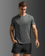 Aero Tee, 2XU, M, Jupiter/Black Reflective, Male