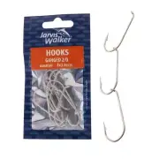 JARVIS WALKER HOOKS GANGED 2/0 DURATUFF 3X3 PIECES