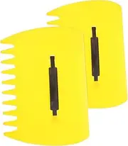 1 Pair Lawn Rake for Leaves Plastic Garden Tool for Leaf Collection Ergonomic Handle for Comfortable Use Hand Rake Garden Tool for Yard Lawn and Garden Cleanup