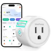WiFi Smart Plug, App Controlled Plug Compatible with Alexa and Google Home, W...