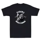 Cigars And Bad Decisions Funny Gorilla Monkey Smoking Meme Vintage Men's T-Shirt