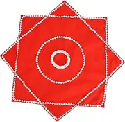 [VALICLUD] Swivel Handkerchief Rave Accessories Festival Accessories Stage Performance Handkerchief Dance Props Juggling Scarves Red Party Supplies Rave Fan Graphic Tees Hand