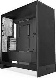 NZXT H7 Flow Mid-Tower ATX Airflow PC Case, Black