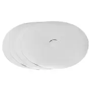 Tree Mulch Ring 82cm Nonwoven Tree Protector Mat Plant Cover Silver 4 Pack