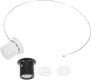 Outanaya 1 Set Magnifying Lens for Watch Repair and Eyelash Extensions Magnifier for Jewelers Head Mounted Glasses for Precision Work Easy Attachment and Portable Design