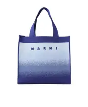 Marni Tie-Dyed Top Handle Bag One size Blue