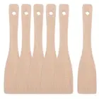 6 Pcs Wooden Pizza Shovel Student Grilling Spatula Spatulas for Kitchen Use