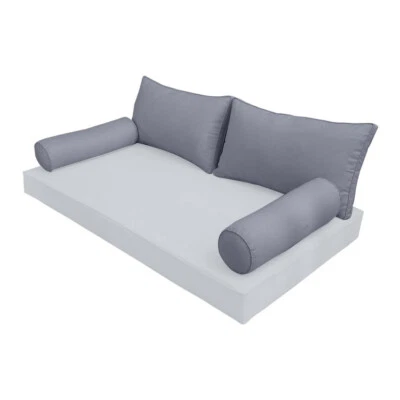|COVER ONLY| STYLE 2 Twin Bolster Pillow Daybed Porch Swing Pipe Trim AD001