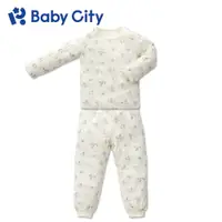 在飛比找PChome24h購物優惠-【Baby City 娃娃城】美棉長袖套裝/童樂會