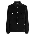 [Dolce & Gabbana] Dolce & Gabbana Corduroy Flap-pocket Jacket 50 IT BLACK