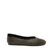 [Forte Forte] Forte Forte Crystal-embellished Ballet Flats 41 IT BLACK