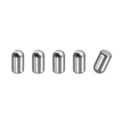 5x8mm Dowel Pins, 5pcs Round Head Flat Chamfered End Dowel Pin