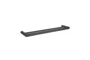 Esperia Gun Metal Grey Solid Brass Double Towel Rail 600mm