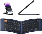 ProtoArc XK03 Ergonomic Foldable Compact Wireless Bluetooth Keyboard Ultra Slim