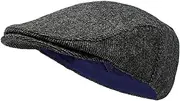 [Borges & Scott] The Galway - Irish Tweed Flat Cap