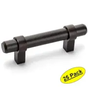 *25 Pack* Cosmas Oil Rubbed Bronze Euro Cabinet Bar Pulls #161-2.5ORB