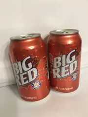 11 Cans Big Soda Water 12 Oz Cans, Soda Pop Soft Drink