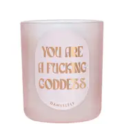 Damselfly Goddess Candle 300g