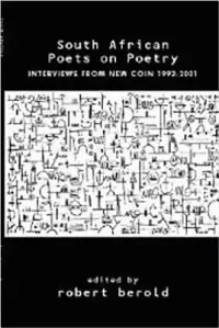 在飛比找博客來優惠-South African Poets on Poetry