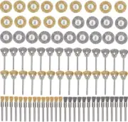 Wire Brushes for Drill Set 84Pcs Buffing Polishing Wheels 1/8'' Shank Mandrel...
