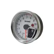 Tachometer Gauge 3 3/4" Analogue Gauge by Autotecnica 7 Colours guage STI