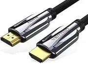 8K HDMI Cable, Vention 8K HDMI 2.1 Cable 100% Real 8K, High Speed 48Gbps 8K@60Hz 7680P Dolby Vision, HDCP 2.2, 4:4:4 HDR, eARC (1 Meter)