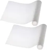 UPKOCH Shelf Liners for Kitchen Cabinets, 2 Rolls Cabinet Drawer Liners Non Slip Refrigerator Liners EVA Shelf Liner Waterproof Washable Cupboard Liner for Dresser Bathroom