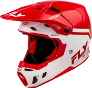 FLY RACING 73-4347S FORMULA CC OBJECTIVE HELMET RED/WHITE SM