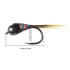 ☆6 Flies ` Tungsten Two Bit Hooker Red Jig Head Fly Hanak Z0P8 Euro - P9S2