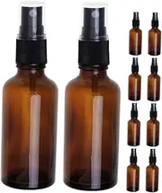 MERRYHAPY Travel Essential 10pcs Mini Perfume Bottles Refillable Spray Bottles for Travel
