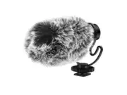 Ordro CM100 Portable Recording Mini Microphone 3.5mm Plug & Play w/ Shock Mount