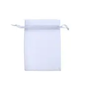 50 PCS Party Favors Organza Bags Gift Gauze Small Drawstring Pouch Jewerly