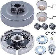 "3/8""-6T Spur Sprocket Clutch Clutch Assembly Kit For Stihl MS211 MS171 MS181 MS171C MS181C MS211C Chainsaw Replacement