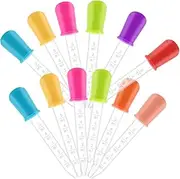 Ipetboom 12pcs Silicone Dropper Silicone Dropper Elderly Dropper Feeding Dropper Plug Donut Depositor Dropper Droppers Silicone Dropper for Hot Wax Silica Water Drops Silica Gel