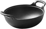 [BESPORTBLE] Outdoor Cast Steel Frying Pan Foil Griddle Pan for Gas Hob Pasta Egg Cooker Stock Pot Waffle Cooking Electric Pan Grille Broil King BBQ Accessories Maker Kitchen Non Black