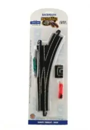 Bachmann HO Right-Hand Remote Turnout EZ E-Z Track Steel BAC44462